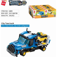 Qman City Tow Truck 1809 komplet 8v1