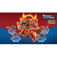 Qman Roaring Flame God General 41305 sada 4 v 1