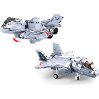 Sluban Model Bricks M38-B0931 Stíhacie lietadlo Chengdu J-20