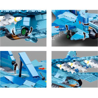 Sluban Model Bricks M38-B0985 Stíhacie lietadlo Su-27 2v1