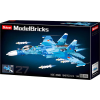Sluban Model Bricks M38-B0985 Stíhacie lietadlo Su-27 2v1