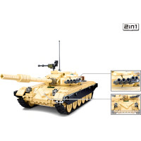 Sluban Model Bricks M38-B1011 Bojový tank T-72B3 2v1