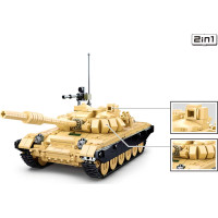 Sluban Model Bricks M38-B1011 Bojový tank T-72B3 2v1
