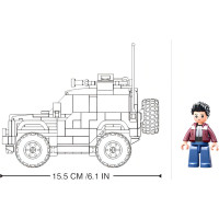 Sluban Model Bricks M38-B1013 Americké SUV Bronx