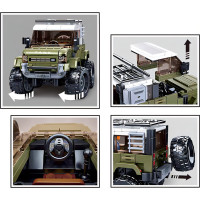 Sluban Model Bricks M38-B1015 Anglické SUV Attacker