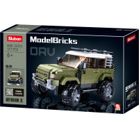 Sluban Model Bricks M38-B1015 Anglické SUV Attacker