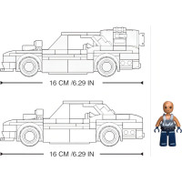 Sluban Model Bricks M38-B1085 Pouličné závodné auto 2v1