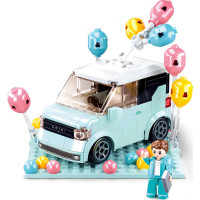 Sluban Girls Dream Mini Handcraft M38-B1087 Qmini zelené autíčko