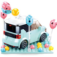 Sluban Girls Dream Mini Handcraft M38-B1087 Qmini zelené autíčko