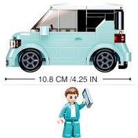Sluban Girls Dream Mini Handcraft M38-B1087 Qmini zelené autíčko