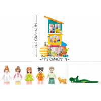 Sluban Girls Dream M38-B1090 Trojposchodový domček