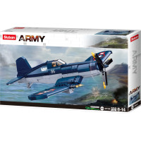 Sluban WWII M38-B1109 Americké stíhacie lietadlo F4U Corsair