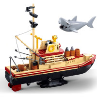 Sluban ModelBricks M38-B1118 Rybárska loď Catherine