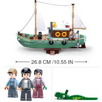 Sluban ModelBricks M38-B1119 Rybárska loď Ellie