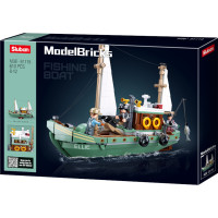 Sluban ModelBricks M38-B1119 Rybárska loď Ellie