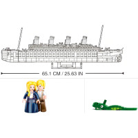 Sluban Titanic M38-B1122 Titanic extra veľký