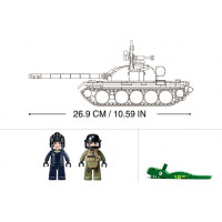 Sluban Model Medium Tank (MBT) 3v1 M38-B1135