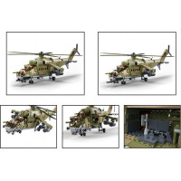 Sluban Bojový vrtuľník MI-24S M38-B1137
