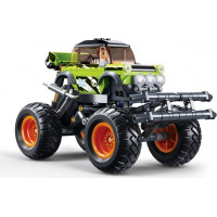 Sluban Power Bricks M38-B1158 Naťahovacie auto Bigfoot Green BKI