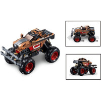 Sluban Power Bricks Naťahovacie Oranžovo-čierny závodné Off-road