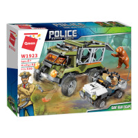 Qman Police Battle Force W1923 Útek medveďa obrovského