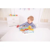 Bigjigs Toys Vkladacie puzzle dopravné prostriedky