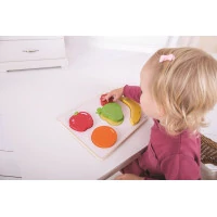 Bigjigs Toys Vkladacie puzzle ovocie