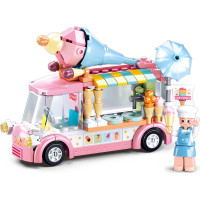 Sluban Girls Dream M38-B0993A Zmrzlinové vozidlo