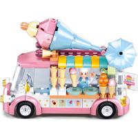 Sluban Girls Dream M38-B0993A Zmrzlinové vozidlo
