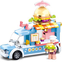 Sluban Girls Dream M38-B0993B Pojazdná predajňa hamburgerov