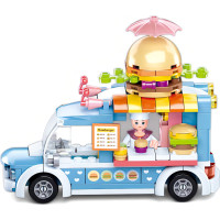 Sluban Girls Dream M38-B0993B Pojazdná predajňa hamburgerov