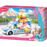Sluban Girls Dream M38-B0993B Pojazdná predajňa hamburgerov