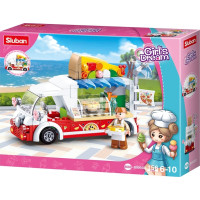 Sluban Girls Dream M38-B0993D Pizza vozidlo