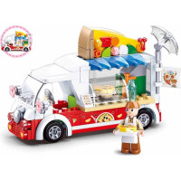 Sluban Girls Dream M38-B0993D Pizza vozidlo