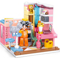 Sluban Girls Dream Mini Handcraft M38-B1016D Spálňa
