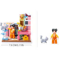 Sluban Girls Dream Mini Handcraft M38-B1016D Spálňa