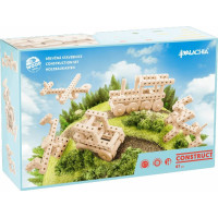 Walachia Drevená skladacia stavebnica Construct 67 dielov