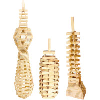 Jeujura Drevená stavebnica Técap Classic 200 dielov