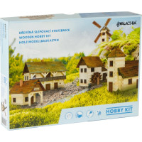 Walachia Drevená zlepovacia stavebnica Drevená chalúpka