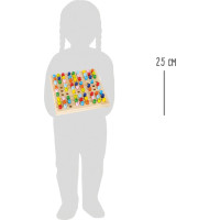 small foot Drevené sudoku farebné valčeky