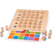 Bigjigs Toys Pamäťová hra Rozpoznávanie farieb
