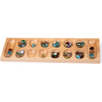 Bigjigs Toys Hra s kamienkami Mankala