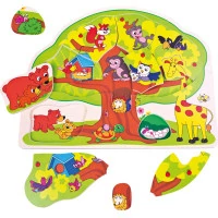 Bino Puzzle veselé zvieratká