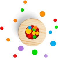 Bigjigs Toys Drevené blchy
