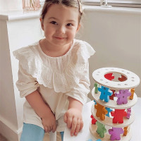 Bigjigs Toys Hra padajúce medvedíky