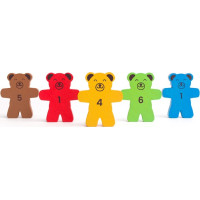Bigjigs Toys Hra padajúce medvedíky
