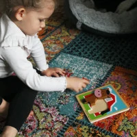 Bigjigs Toys Vkladacie puzzle Koník