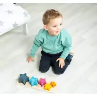 Bigjigs Toys Vkladacie puzzle Hviezdy