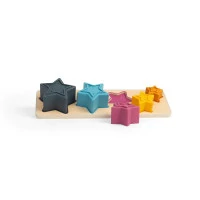 Bigjigs Toys Vkladacie puzzle Hviezdy
