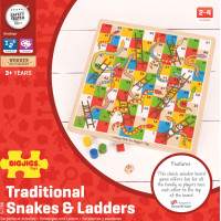 Bigjigs Toys Rebríky a hady 2